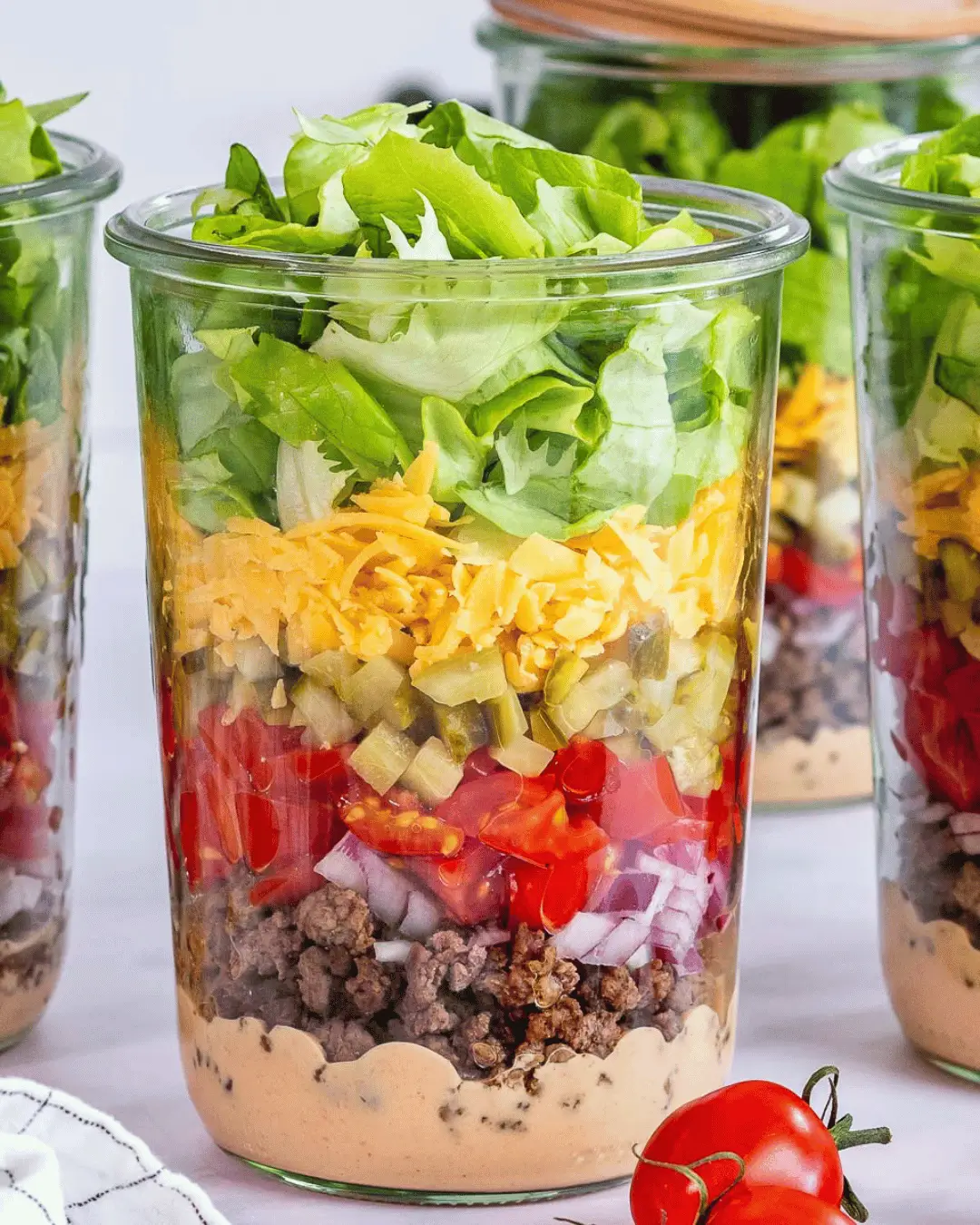 Salada Refrescante com molho cítrico